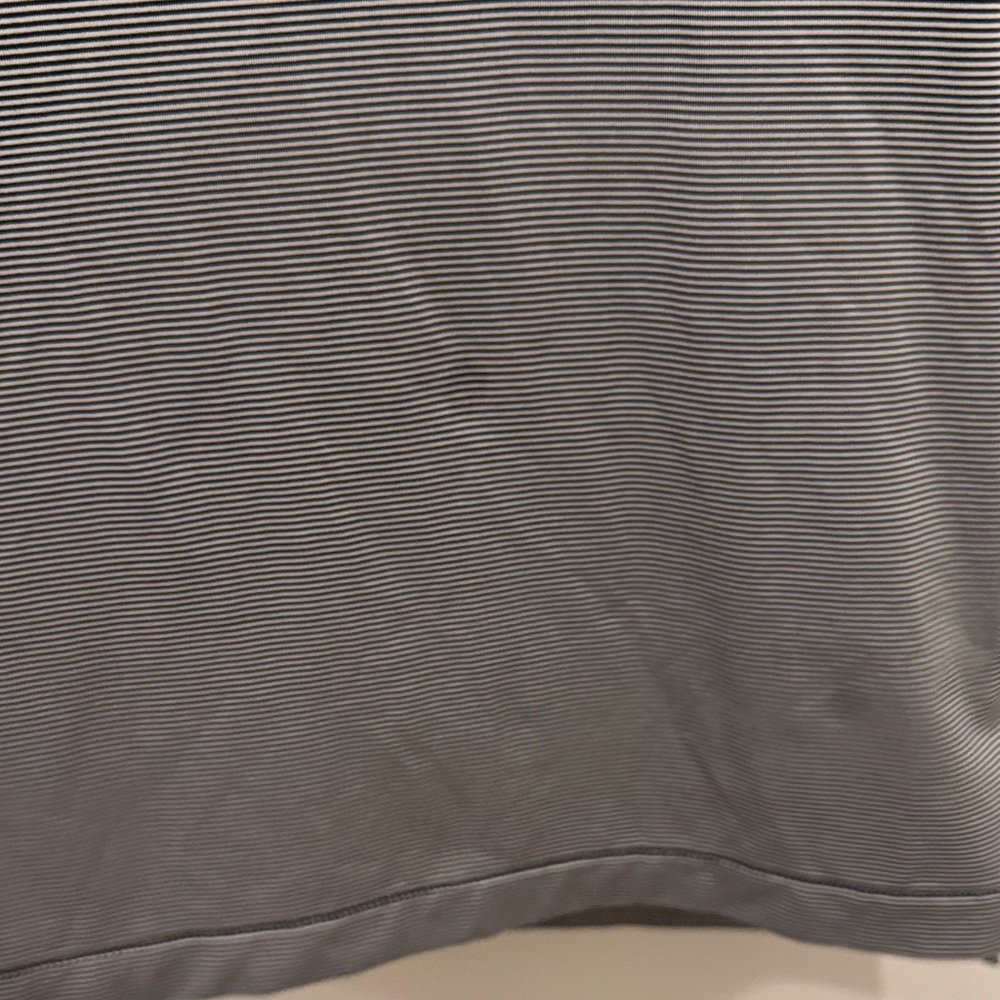 Peter Millar Charcoal Polo with Gold Emblem - Picture 6 of 9